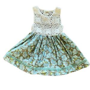 Matilda Jane Secret Fields Dress Tunic Blue Orchid Sara Top Size 2